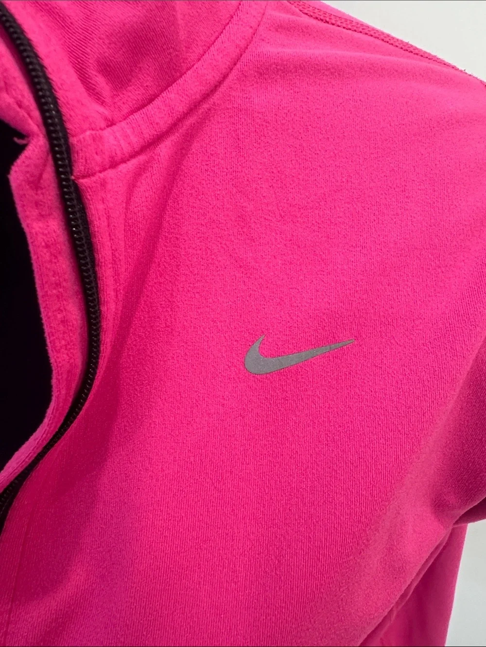 Nike Hot Pink Half-Zip Performance Top